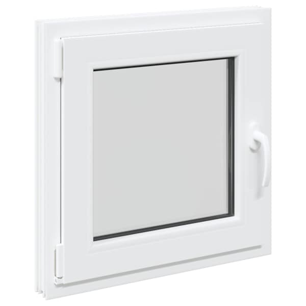 vidaXL Kald- ja p&ouml;&ouml;ratav keldriaken RISOR 60 x 60 cm PVC ja klaas