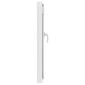 Okeno do suterénu RISOR 60 x 90 cm PVC a sklo Bílá - obrázek 5