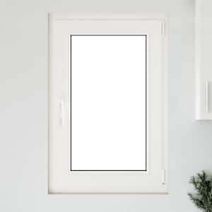 Okeno do suterénu RISOR 60 x 100 cm PVC a sklo Bílá - obrázek 3