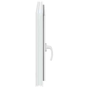 Okeno do suterénu RISOR 90 x 60 cm PVC a sklo Bílá - obrázek 5