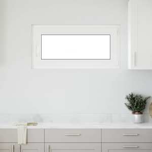 Okeno do suterénu RISOR 100 x 50 cm PVC a sklo Bílá - obrázek 1
