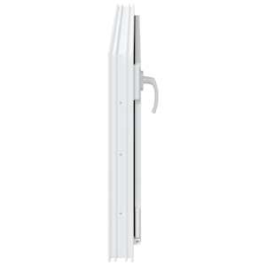 Okeno do suterénu RISOR 100 x 50 cm PVC a sklo Bílá - obrázek 5