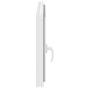 Okeno do suterénu RISOR 100 x 60 cm PVC a sklo Bílá - obrázek 5