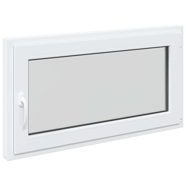 vidaXL Kald- ja p&ouml;&ouml;ratav keldriaken RISOR 110 x 60 cm PVC ja klaas