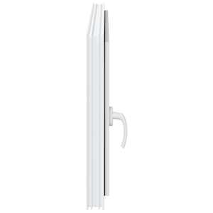 Okeno do suterénu RISOR 110 x 70 cm PVC a sklo Bílá - obrázek 5