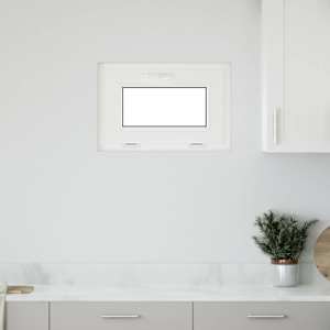 Okno za klet RISOR 60 x 40 cm PVC in steklo Bela