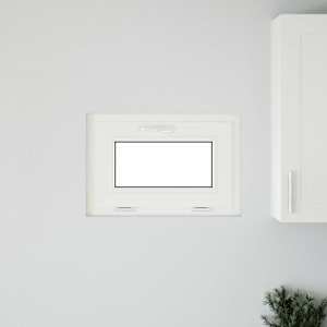 Okeno do suterénu RISOR 60 x 40 cm PVC a sklo Bílá - obrázek 3