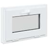 vidaXL Keldriakendus RISOR 60 x 40 cm PVC ja selge sile klaas