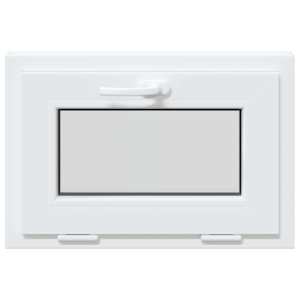 Okeno do suterénu RISOR 60 x 40 cm PVC a sklo Bílá - obrázek 4