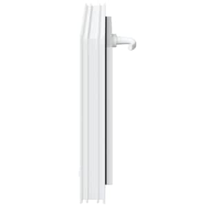 Okeno do suterénu RISOR 60 x 40 cm PVC a sklo Bílá - obrázek 5