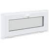 vidaXL Keldriakendus RISOR 90 x 40 cm PVC ja selge sile klaas