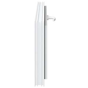Okeno do suterénu RISOR 100 x 40 cm PVC a sklo Bílá - obrázek 5