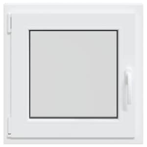 Okeno do suterénu RISOR 50 x 50 cm PVC a sklo Bílá - obrázek 4