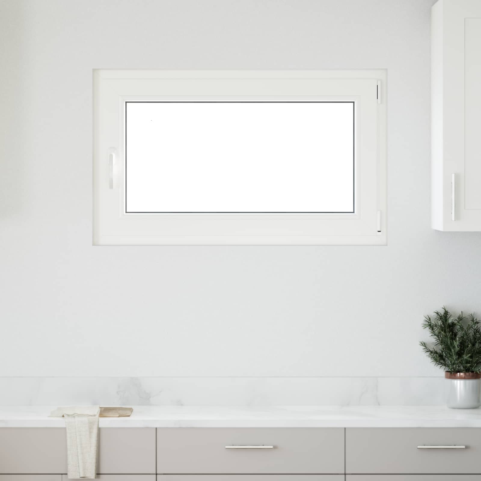 vidaXL Kellari-ikkuna RISOR 100 x 70 cm PVC ja lasi