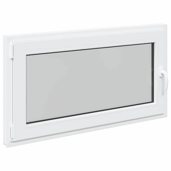 vidaXL Kald- ja p&ouml;&ouml;ratav keldriaken RISOR 110 x 60 cm PVC ja klaas