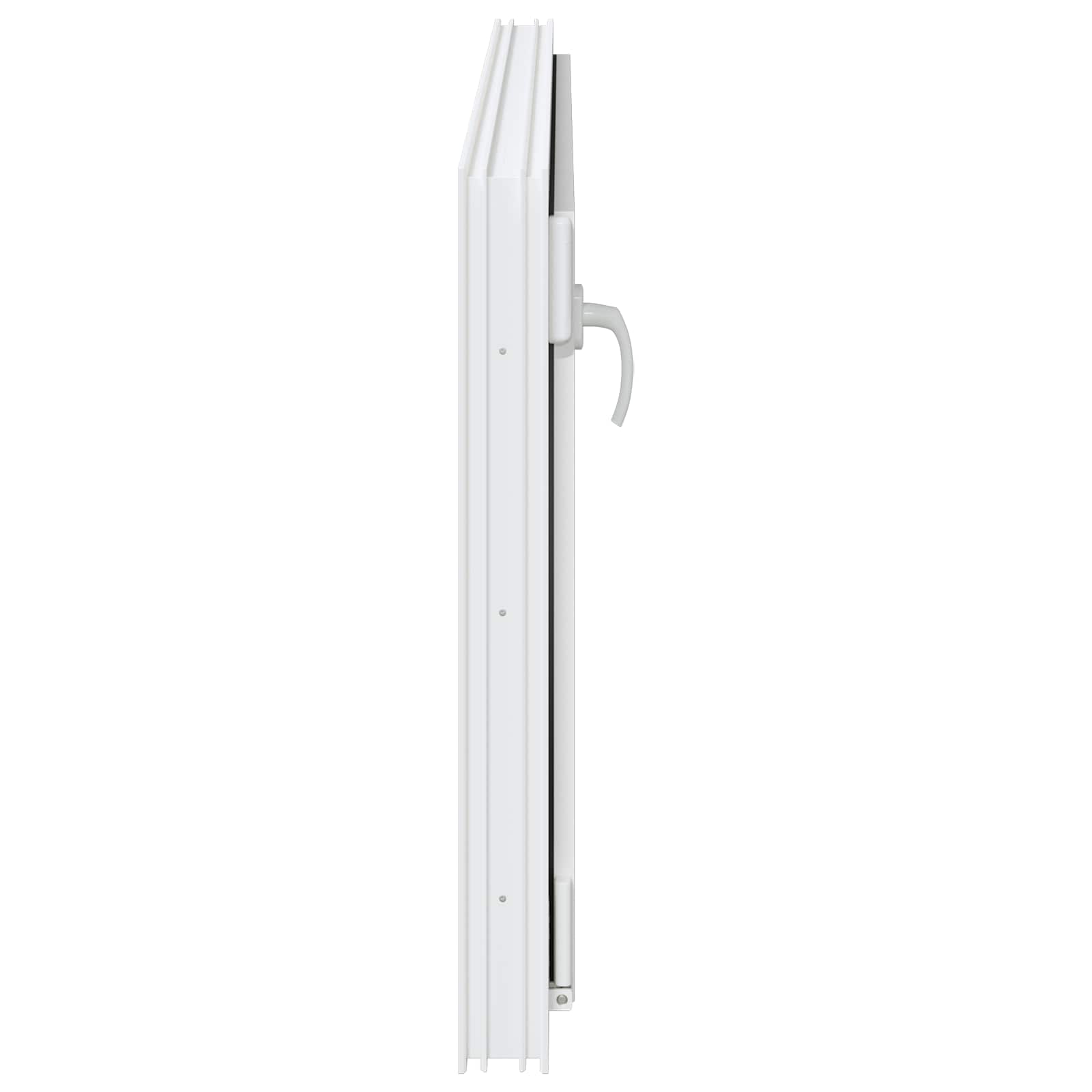 Okno za klet RISOR Bela 120 x 60 cm PVC in steklo - slika 5