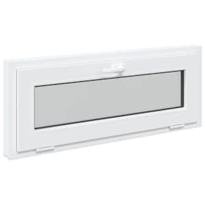 vidaXL Keldriakendus RISOR 110 x 40 cm PVC ja klaas