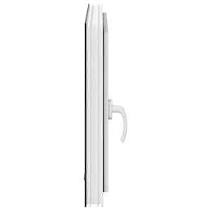 Okeno do suterénu RISOR 50 x 50 cm PVC a sklo Antracitová - obrázek 5