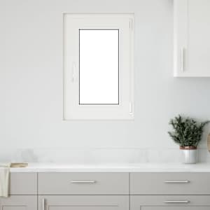 Okeno do suterénu RISOR 50 x 75 cm PVC a sklo Antracitová - obrázek 3