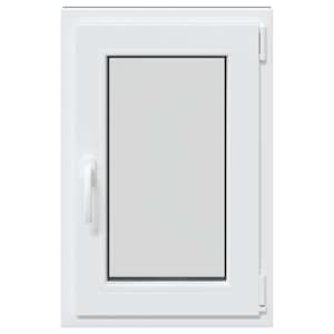 Okeno do suterénu RISOR 50 x 75 cm PVC a sklo Antracitová - obrázek 4