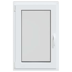 Okeno do suterénu RISOR 60 x 90 cm PVC a sklo Antracitová - obrázek 4