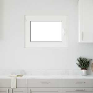 Okeno do suterénu RISOR 80 x 50 cm PVC a sklo Antracitová - obrázek 3