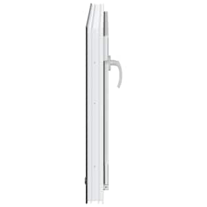 Okeno do suterénu RISOR 80 x 70 cm PVC a sklo Antracitová - obrázek 5