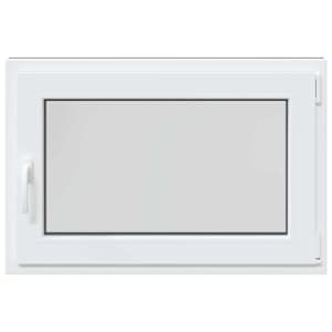 Okeno do suterénu RISOR 90 x 60 cm PVC a sklo Antracitová - obrázek 4