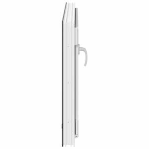 Okeno do suterénu RISOR 90 x 70 cm PVC a sklo Antracitová - obrázek 5