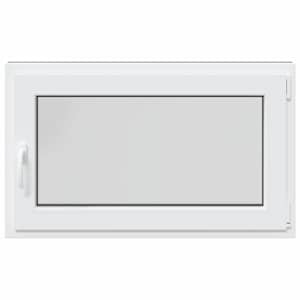 Okeno do suterénu RISOR 100 x 60 cm PVC a sklo Antracitová - obrázek 4