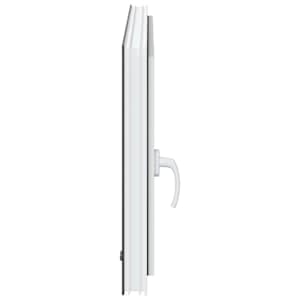 Okeno do suterénu RISOR 100 x 60 cm PVC a sklo Antracitová - obrázek 5