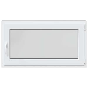 Okeno do suterénu RISOR 110 x 50 cm PVC a sklo Antracitová - obrázek 4