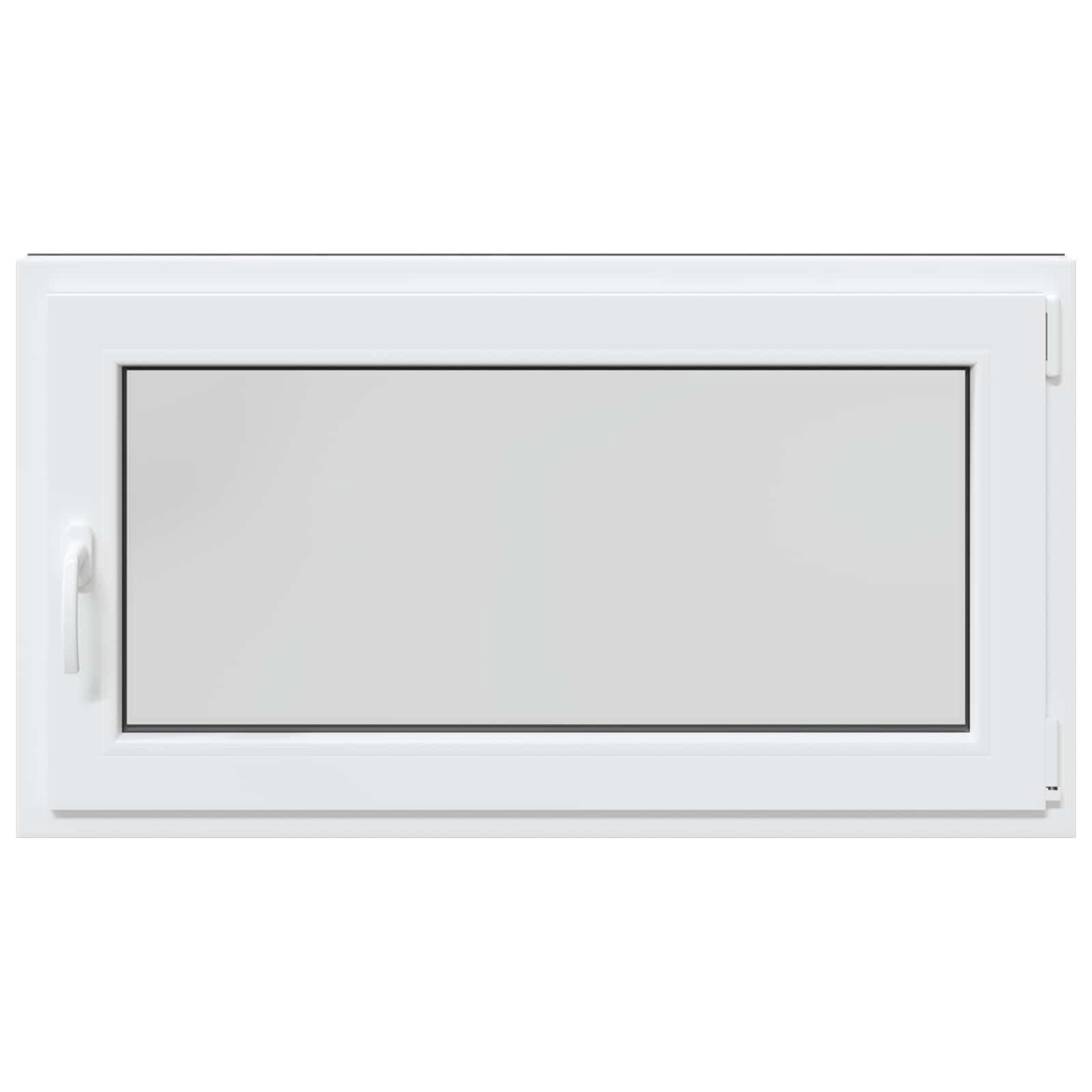 Okeno do suterénu RISOR 110 x 60 cm PVC a sklo Antracitová - obrázek 4