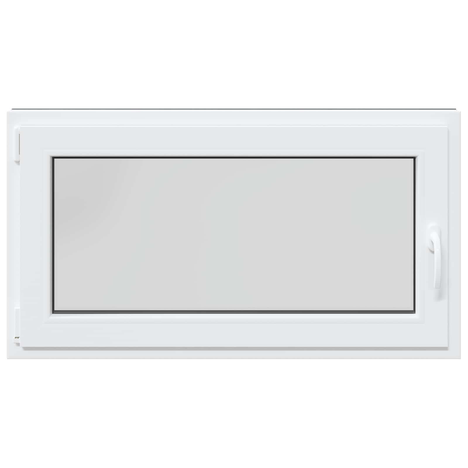 Okeno do suterénu RISOR 110 x 60 cm PVC a sklo Antracitová - obrázek 3
