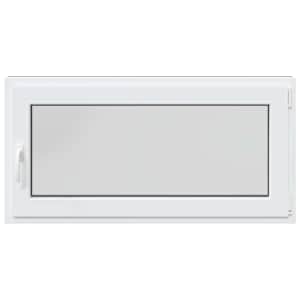Okeno do suterénu RISOR 120 x 60 cm PVC a sklo Antracitová - obrázek 3
