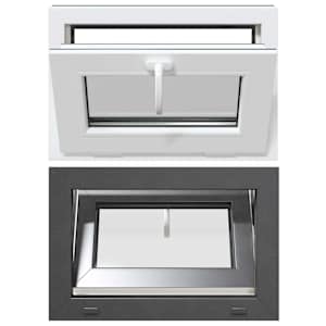 vidaXL Keldriakendus RISOR 60 x 40 cm PVC ja klaas