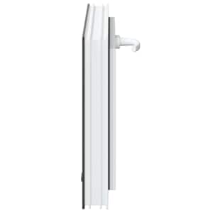 Okeno do suterénu RISOR 60 x 40 cm PVC a sklo Antracitová - obrázek 5