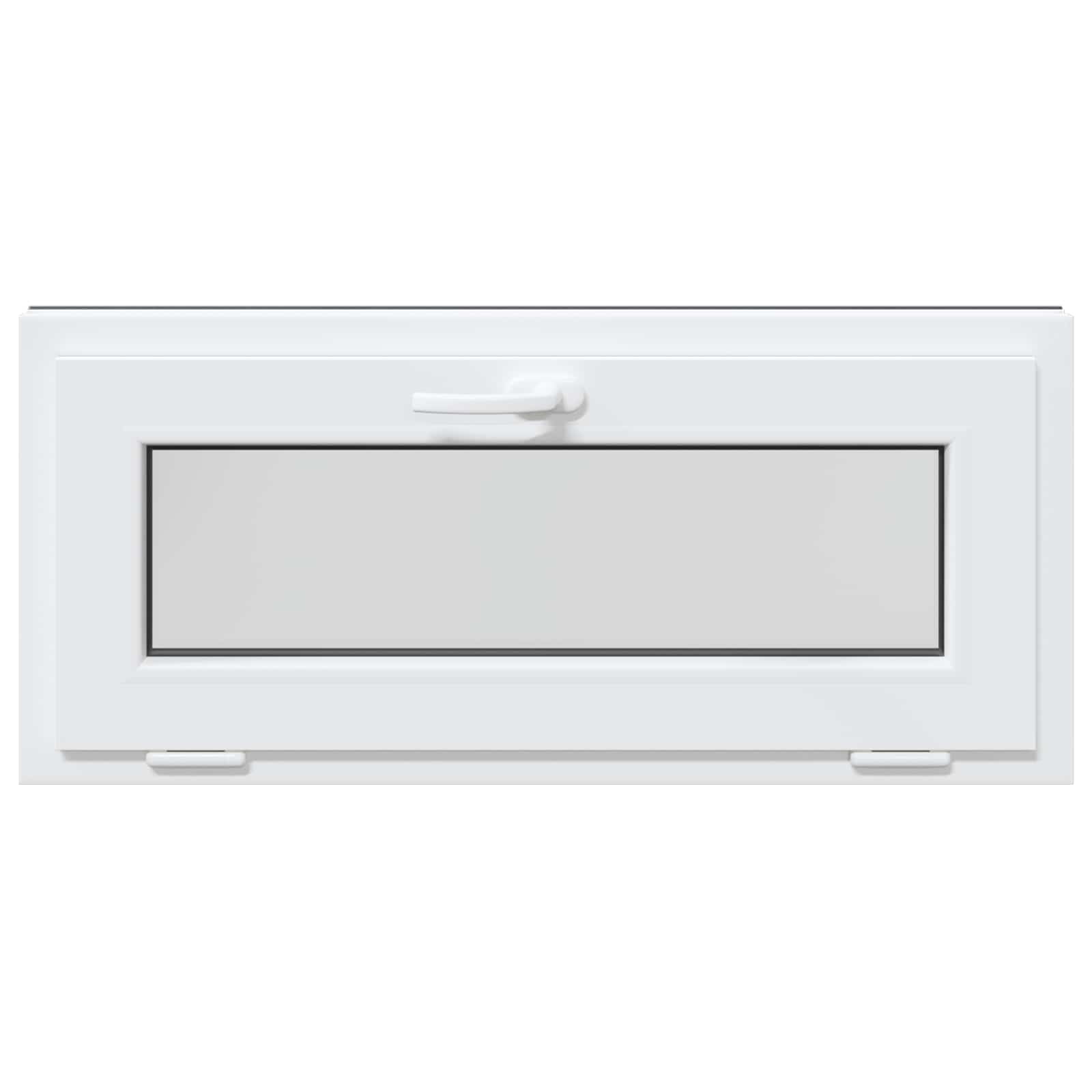 Okno za klet RISOR 90 x 40 cm PVC in steklo Antracit - slika 4
