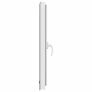Okeno do suterénu RISOR 60 x 80 cm PVC a sklo Antracitová - obrázek 4