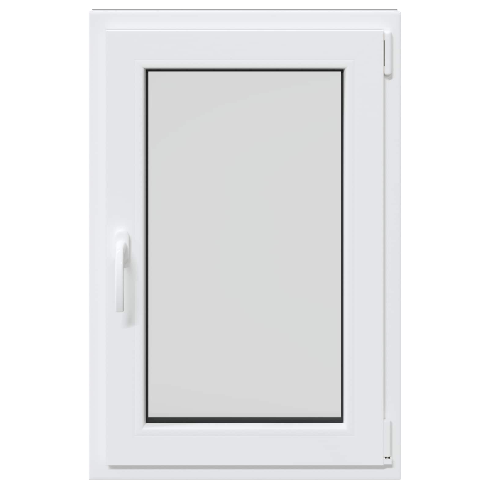 Okeno do suterénu RISOR 60 x 80 cm PVC a sklo Antracitová - obrázek 3