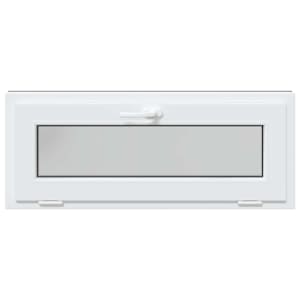 Okeno do suterénu RISOR 110 x 40 cm PVC a sklo Antracitová - obrázek 4
