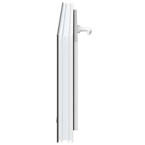 Okeno do suterénu RISOR 110 x 40 cm PVC a sklo Antracitová - obrázek 5