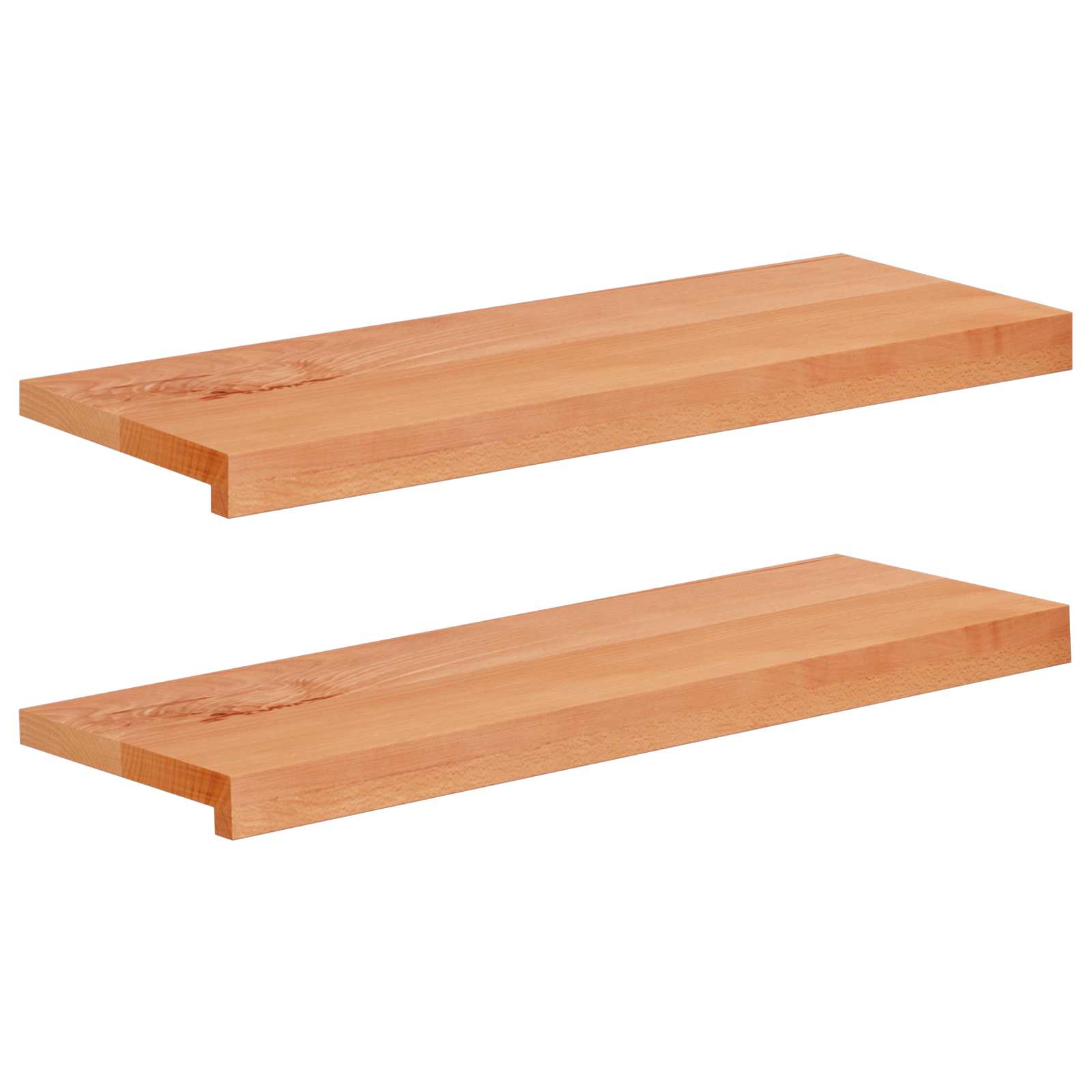 Traplopers 2 st 70 x 25 x 2 cm Lak Massief beukenhout image 1