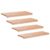 vidaXL Trepiastmed 4 tk 80 x 25 x 2 cm Naturaalne Tugev lepppuu