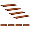 vidaXL Trepiastmed 8 tk 100 x 25 x 2 cm Pruun Tugev lepppuu