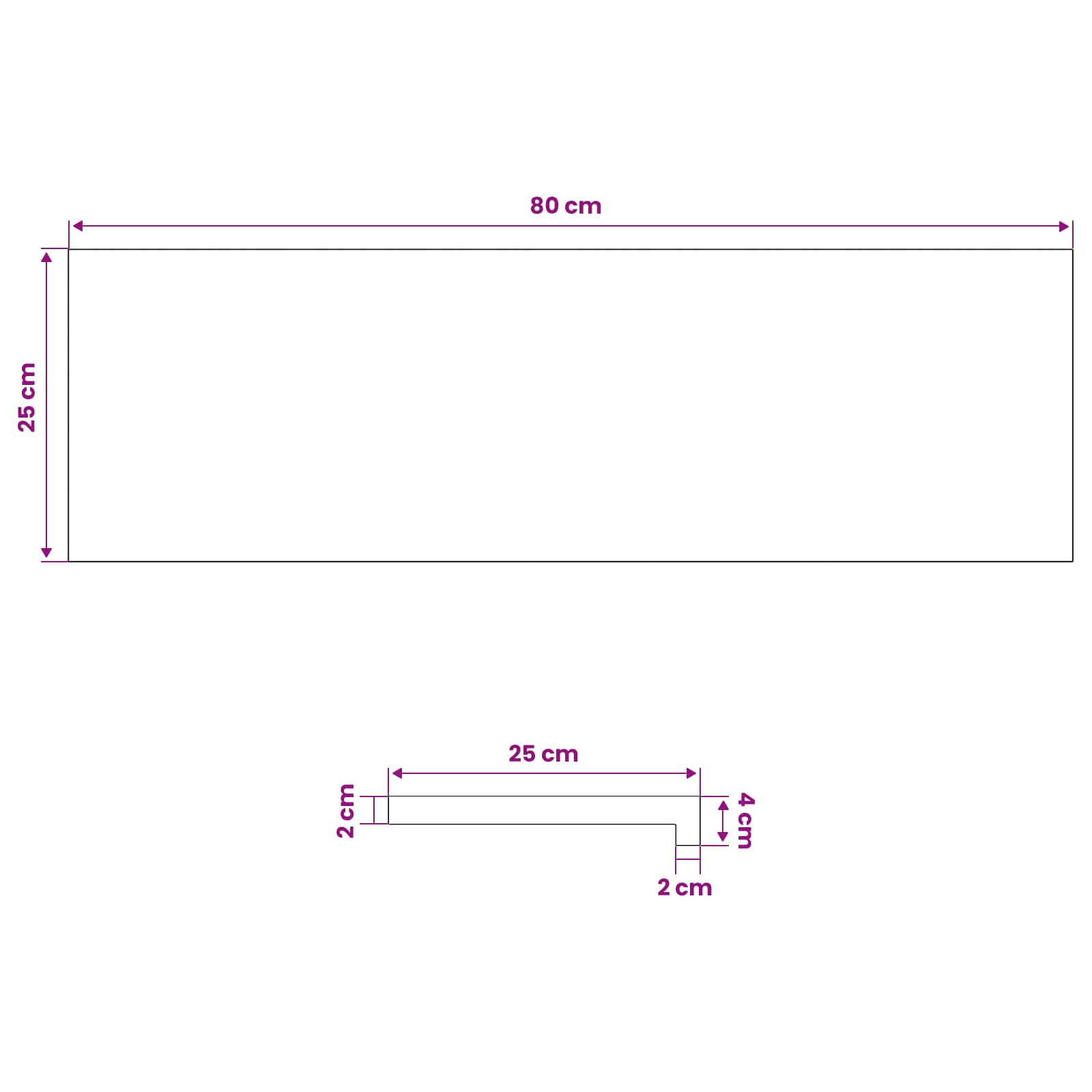 Traplopers 16 st 80 x 25 x 2 cm Donkerbruin Massief beukenhout image 8