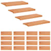 vidaXL Trepiastmed 20 tk 80 x 25 x 2 cm Lakk Tugev lepppuu