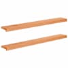 vidaXL Aknaalused 2 tk Lakitud 120 x 15 x 2 cm Tugev lepppuu