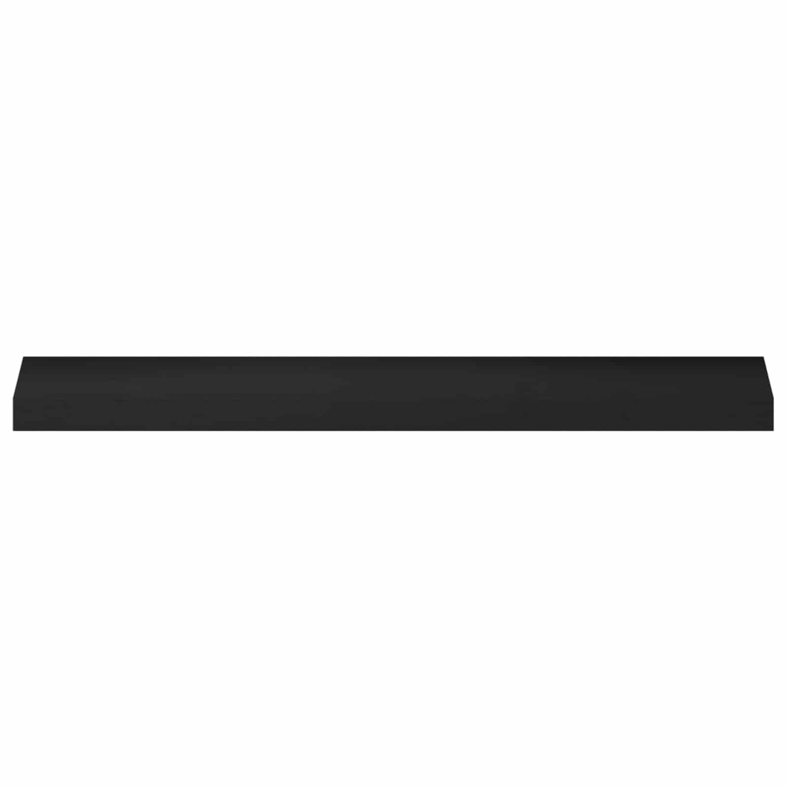 vidaXL - Raamprofielen - 2 - st - Zwart - 90 - x - 20 - x - 2 - cm - Massief - beukenhout