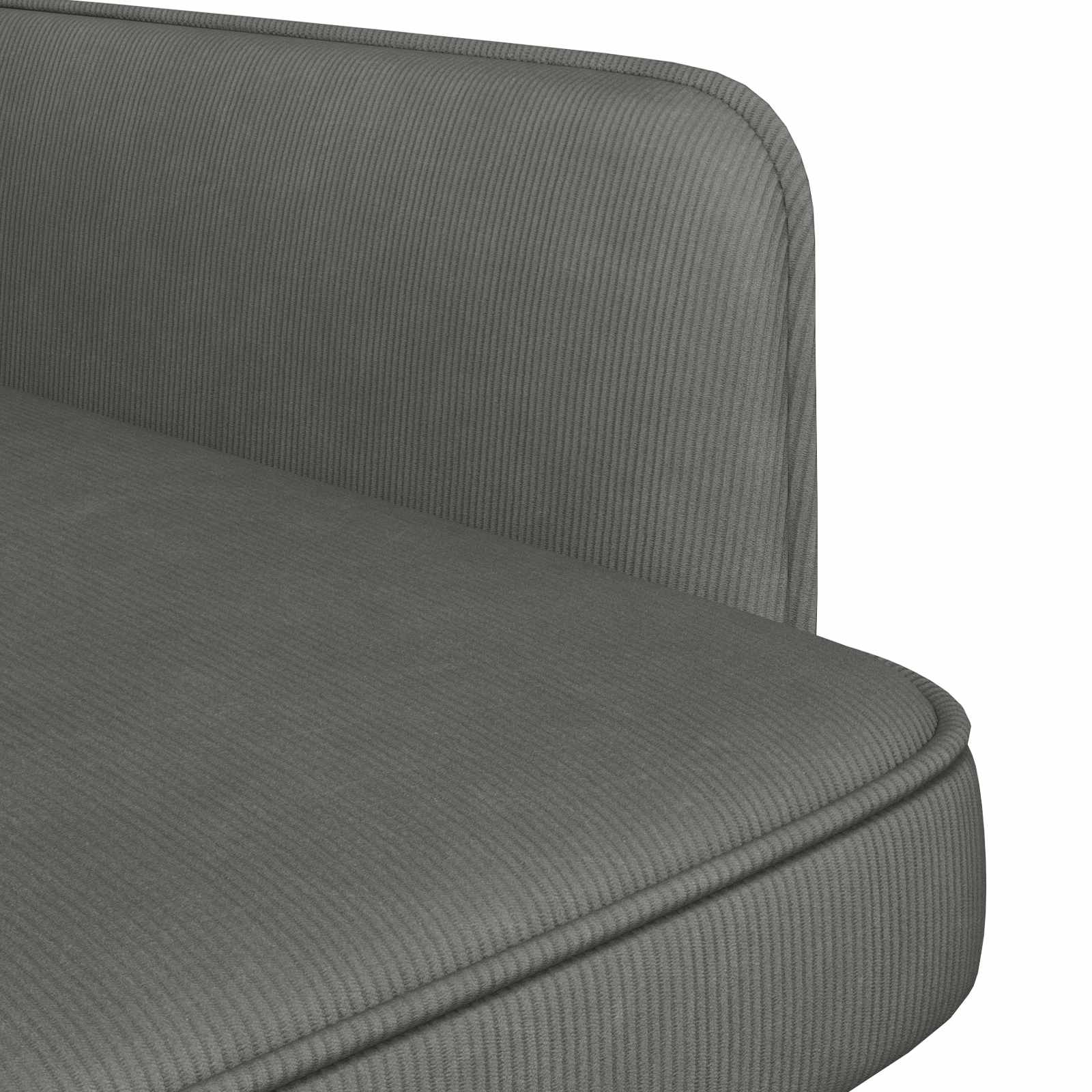 Fauteuil Donkergrijs Corduroystof - Afbeelding 5